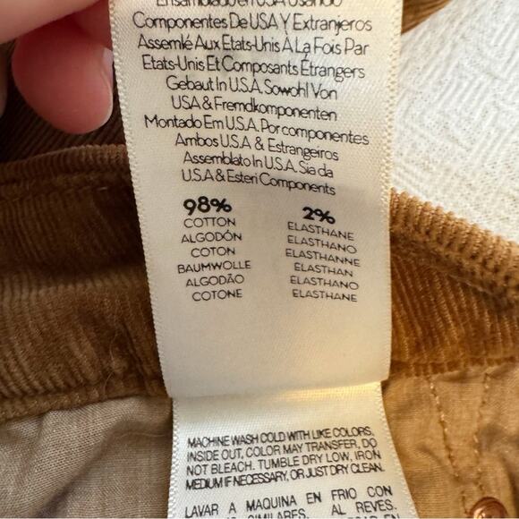 Mother Denim The Looker Crop Pant in Caramel Size 28 - Picture 11 of 14